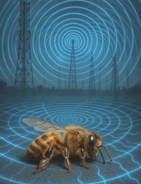 image abeille electrosmog